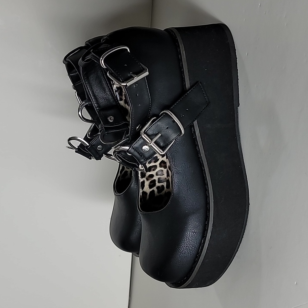 Demonia Buckle Party Platform MaryJane Size 9 - Picture 5 of 7